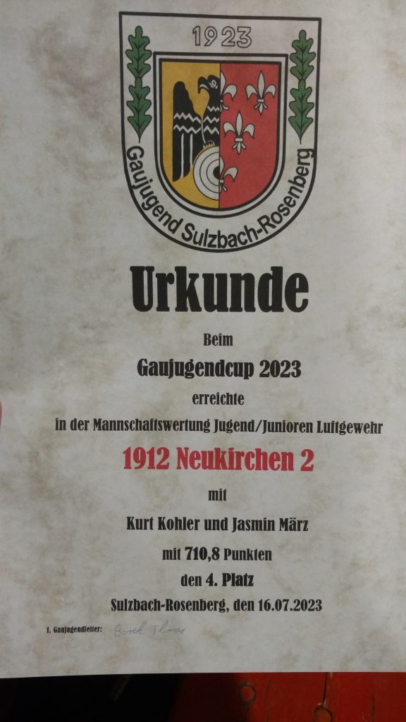 Erfolgreicher Saison-Abschluss der Schützenjugend